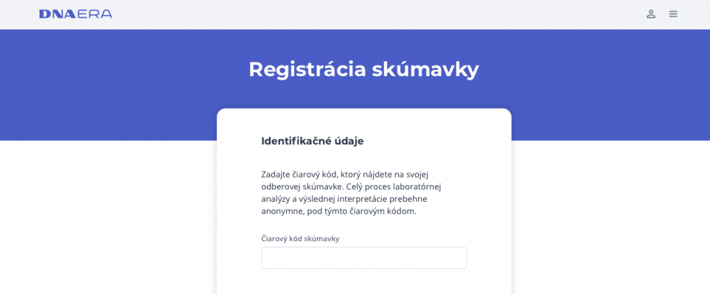 Anonymná DNA analýza